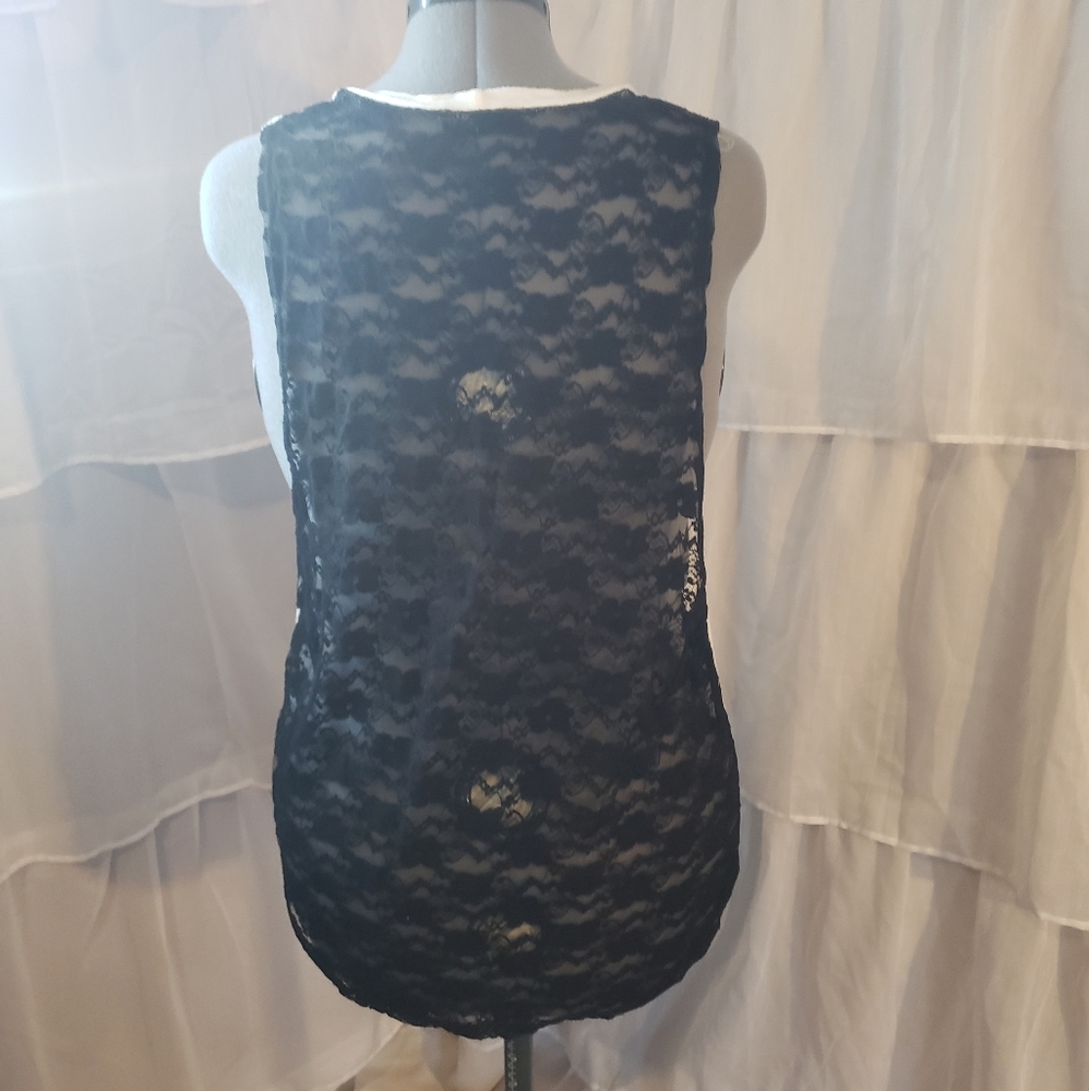 Bow Tie Lace Back Tank